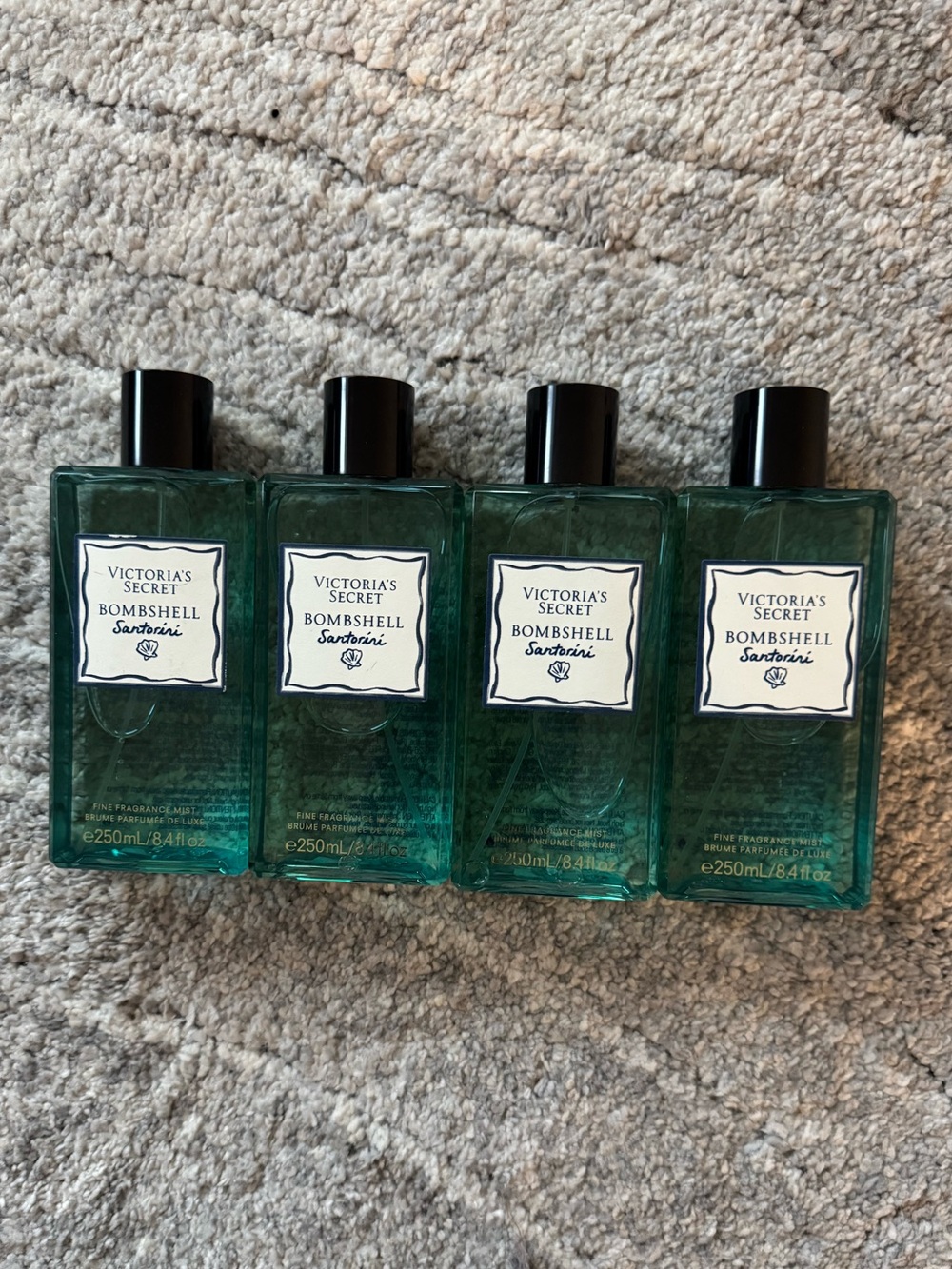 Victoria Secret- bombshell Santorini fine fragrance mist bundle